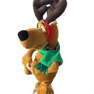 Vtg Musical Scooby Doo 2000 Plush Christmas 7" Stuffed